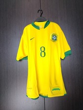BRASILE Shirt NIKE Original Jersey Vintage N 8 Kakà Mondiale 2006 Usato (LEGGI)