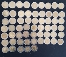 Monete Rare Commemorative 2/1 Euro  50/20/10/5  Centesimi