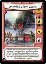 Morning Glory Castle - Diamond Edition - Legend of the Five Rings CCG