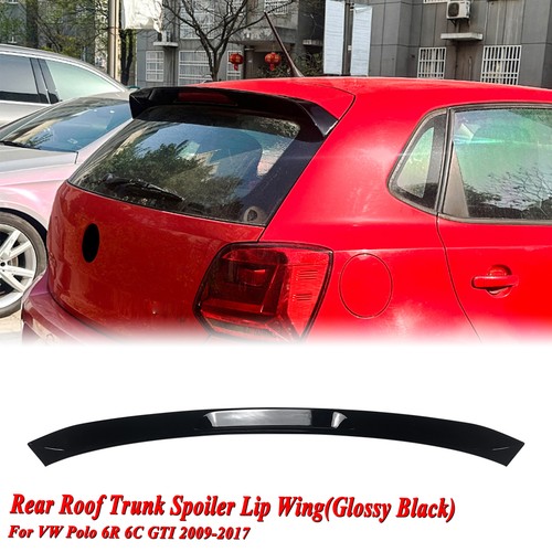 Rear trunk roof spoiler - rear,