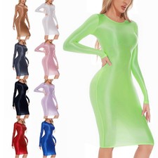 Bodycon abito donna viola