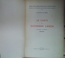 LE CARTI DI GIOVANNI LANZA