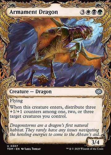 Mtg armament dragon 307 - mtg,