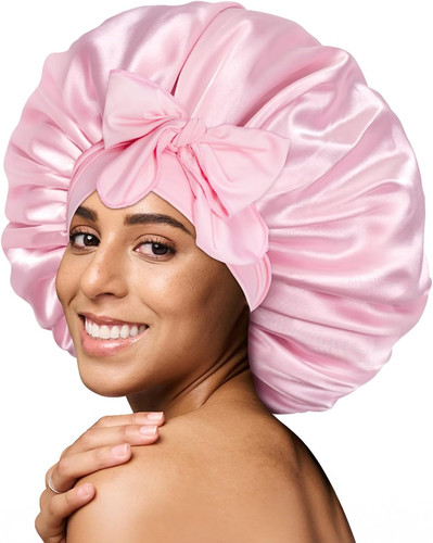Cuffia seta capelli - seta, notte