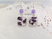 Orecchini pendenti pietre dure