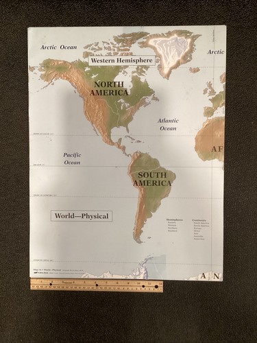 Abeka geography review maps - geography,