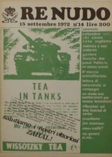 RE NUDO RIVISTE CONTROCULTURA UNDERGROUND HIPPY SITUAZIONISMO MUSICA ROCK DROGA 