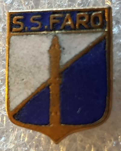 Distintivo calcio faro pin - faro,