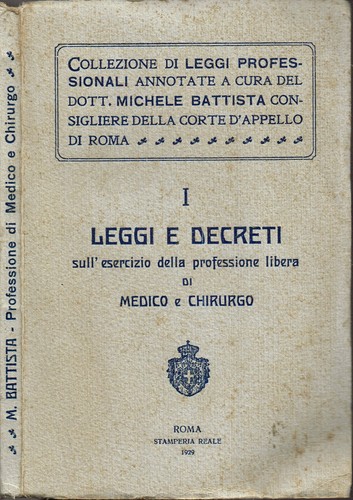 Leggi decreti - leggi, e