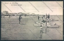 Rimini Riccione cartolina MQ1953