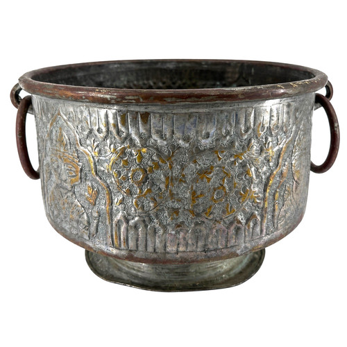 Antico vaso rame martellato - antico,