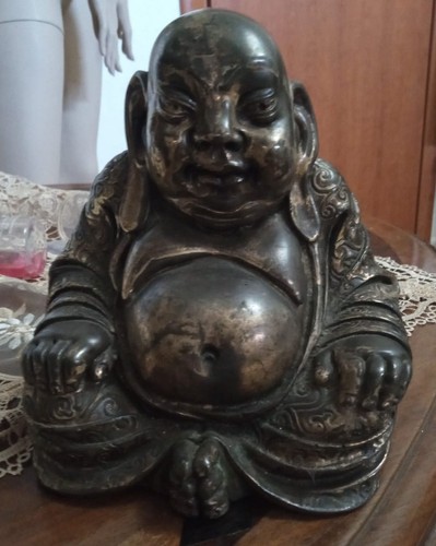 Buddha laminato argento - buddha,