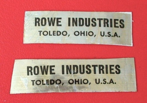 Decalcomanie pickup rowe - decalcomanie,