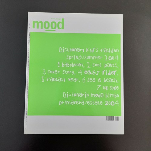 Rivista mood 2003 moda - mood,