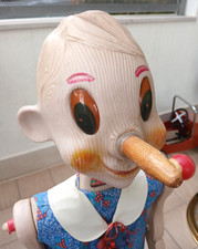 Antico Pupazzo Pinocchio Canova Anni 60 120 cm Giocattolo Vintage