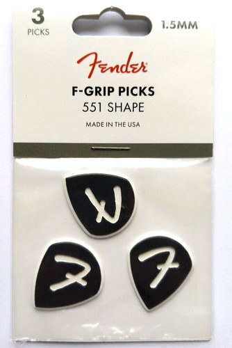 Fender grip 551 plettri - 3,