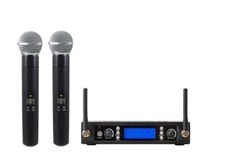 Microfono palmare UHF doppia