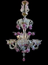 raro lampadario Rezzonico a