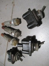 FIAT 600 D - Set interruttori e luci cruscotto - Ricambio usato