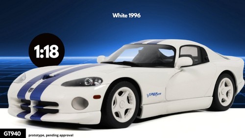 Dodge viper gts 1996 - dodge, white