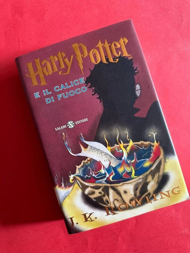 Libro harry potter calice - harry, e