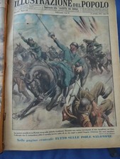 ILLUSTRAZIONE POPOLO 46 NUMERI1942-1943+DOMENICA CORRIERE 45 NUMERI 1942-1943