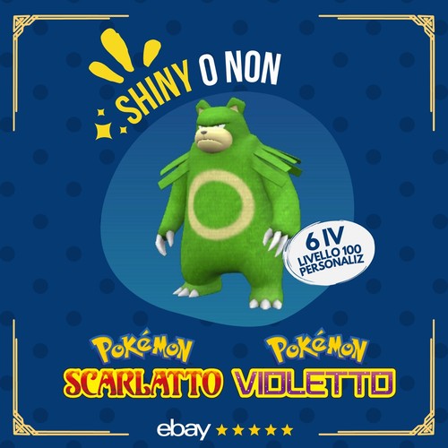 Ursaring shiny non 6 iv - non,