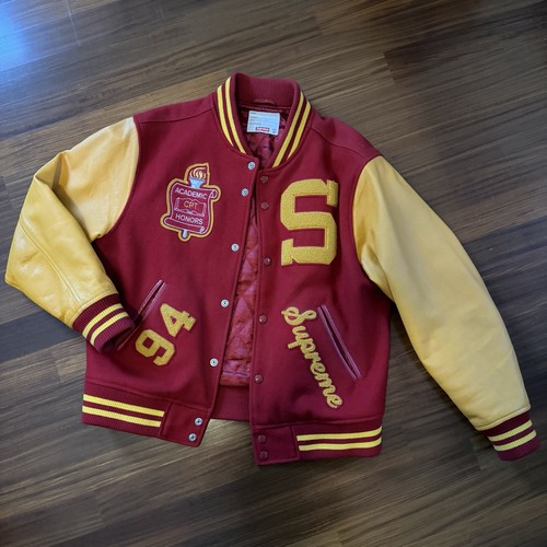 Supreme varsity jacket - supreme,