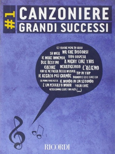 Testi con accordi - , canzoniere