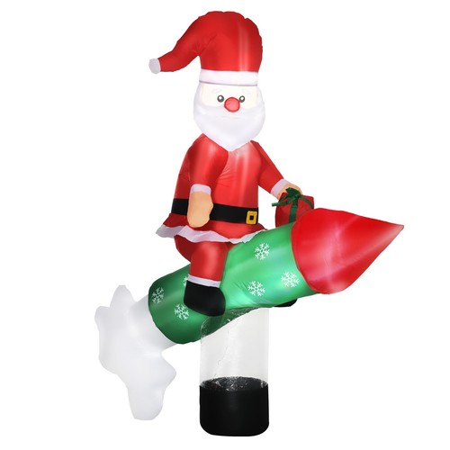 Outsunny babbo natale - outsunny,