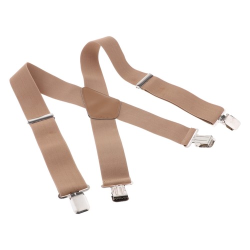 Bretelle pantaloni con clip - bretelle,