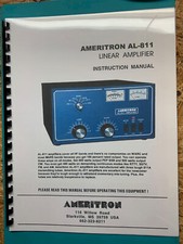 Ameritron AL-811 Manuale Uso e