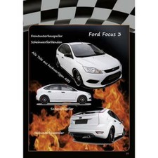Diffusore paraurti posteriore TUNING FORD FOCUS 07-11 in ABS