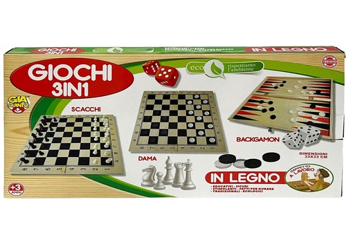 Dama tre giochi - tre,