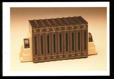 Postcard radio rca - x,