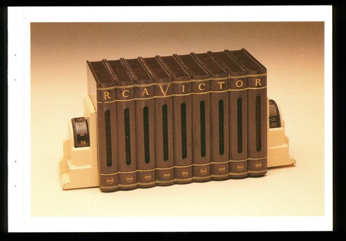 Postcard radio rca - radio,