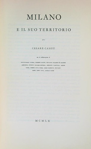 Milano suo territorio - e,