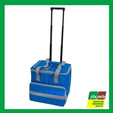 BORSA TERMICA A TROLLEY 38LITRI PAPILLON TRASPORTO SPIAGGIA PRATICO CALDO/FREDDO