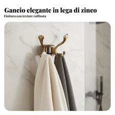 Gancio appendiabiti girevole - appendiabiti,