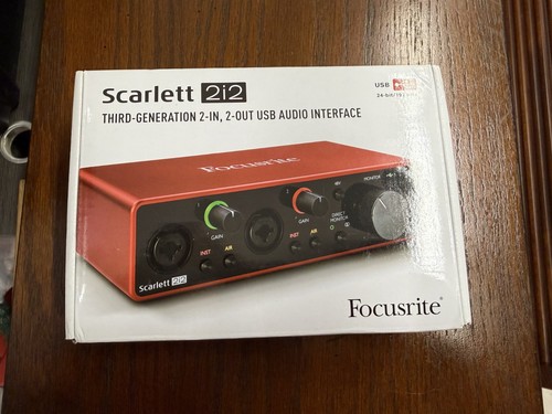Focusrite scarlett 2i2 - focusrite,