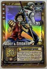 ONE PIECE~TCG~RUFY & SMOKER~COMBATTENTI FURIOSI~JO-T02~HOLO~NM~ITA~BANDAI~2005