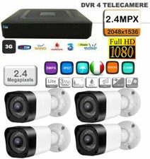 DVR Canali H265+ 5MPX + HD + 4