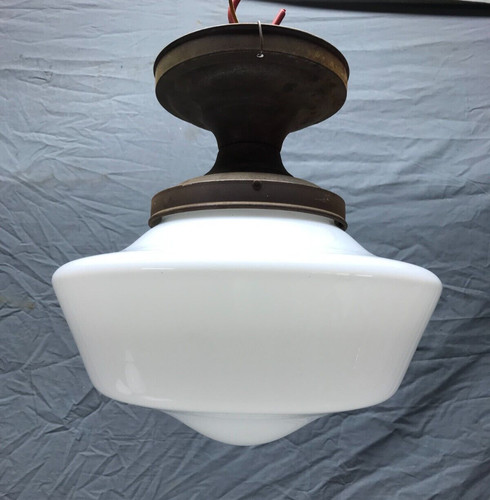 Plafoniera vintage grande - , 12"
