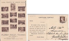 # VICENZA: CASA VENETA DI ARREDI SACRI - PLINIO FRIGO - VIA CAVOUR