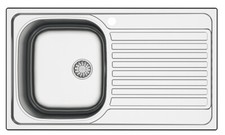 Lavello da incasso per top