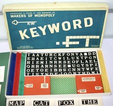 WADDINGTONS PAROLA CHIAVE ANNI '50 COMPLETA E AUTENTICA OTTIME CONDIZIONI!