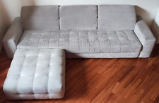Divano letto 4 posti con pouf agganciabile 