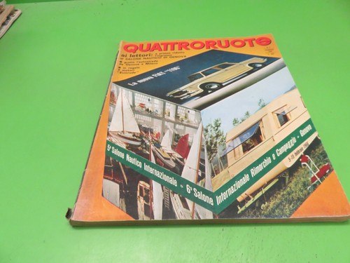 Rivista vintage quattroruote - rivista,