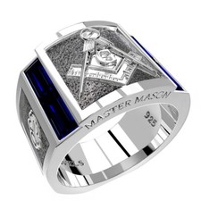 Uomo Blu Lodge 925 Argento