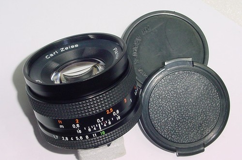Contax planar 7 t - 50, mm